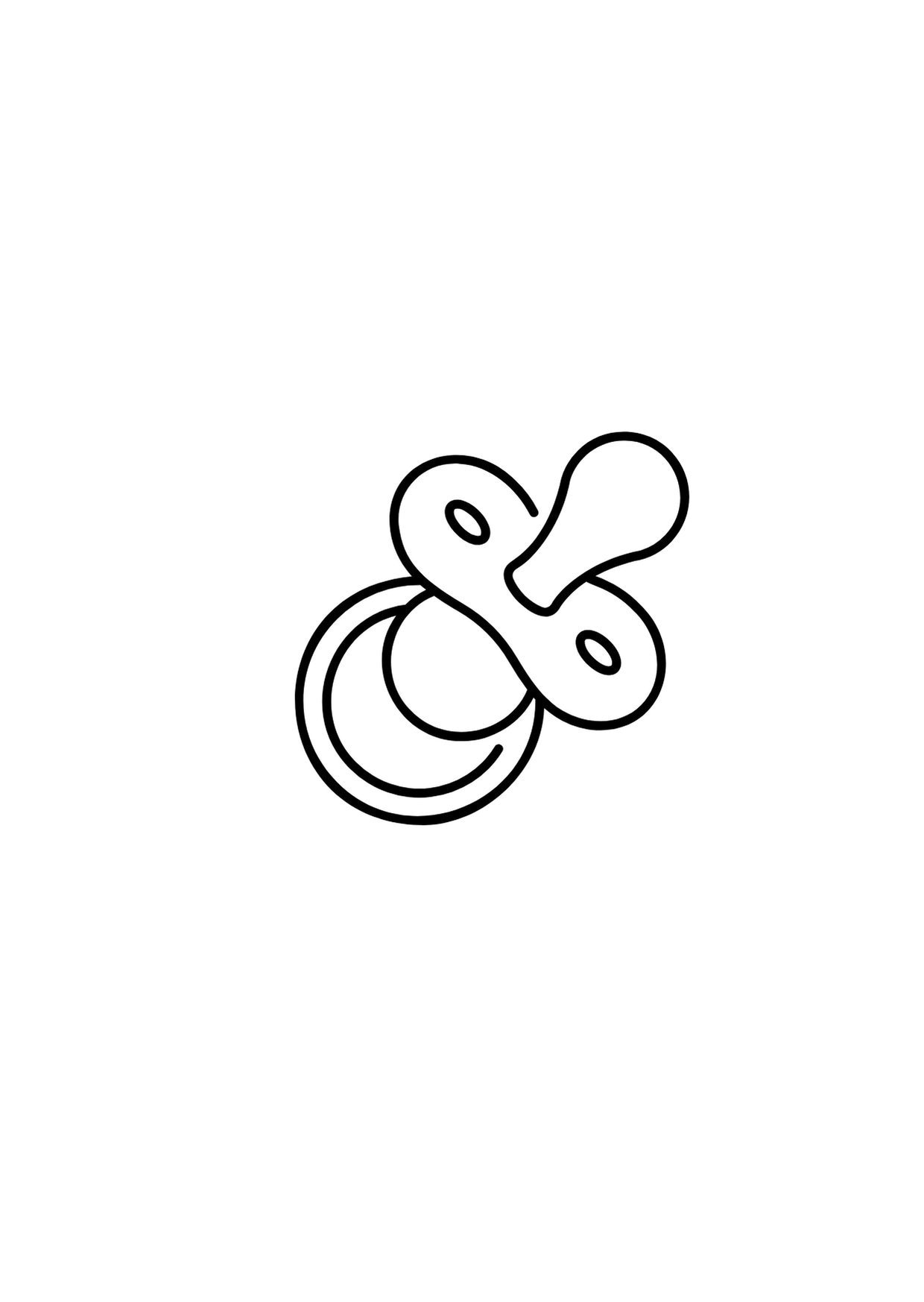 Baby Schnuller SVG Datei Cricut SVG Designs SVG Dateien für | Etsy