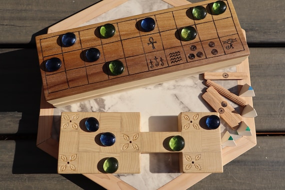 Senet & Royal Game of Ur Travel Kit