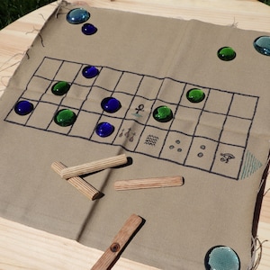 Ancient Egyptian Senet Portable Game