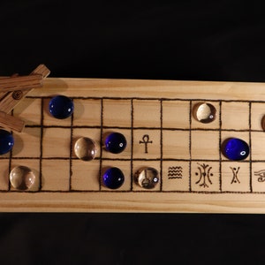 Ancient Egyptian Senet Board Game