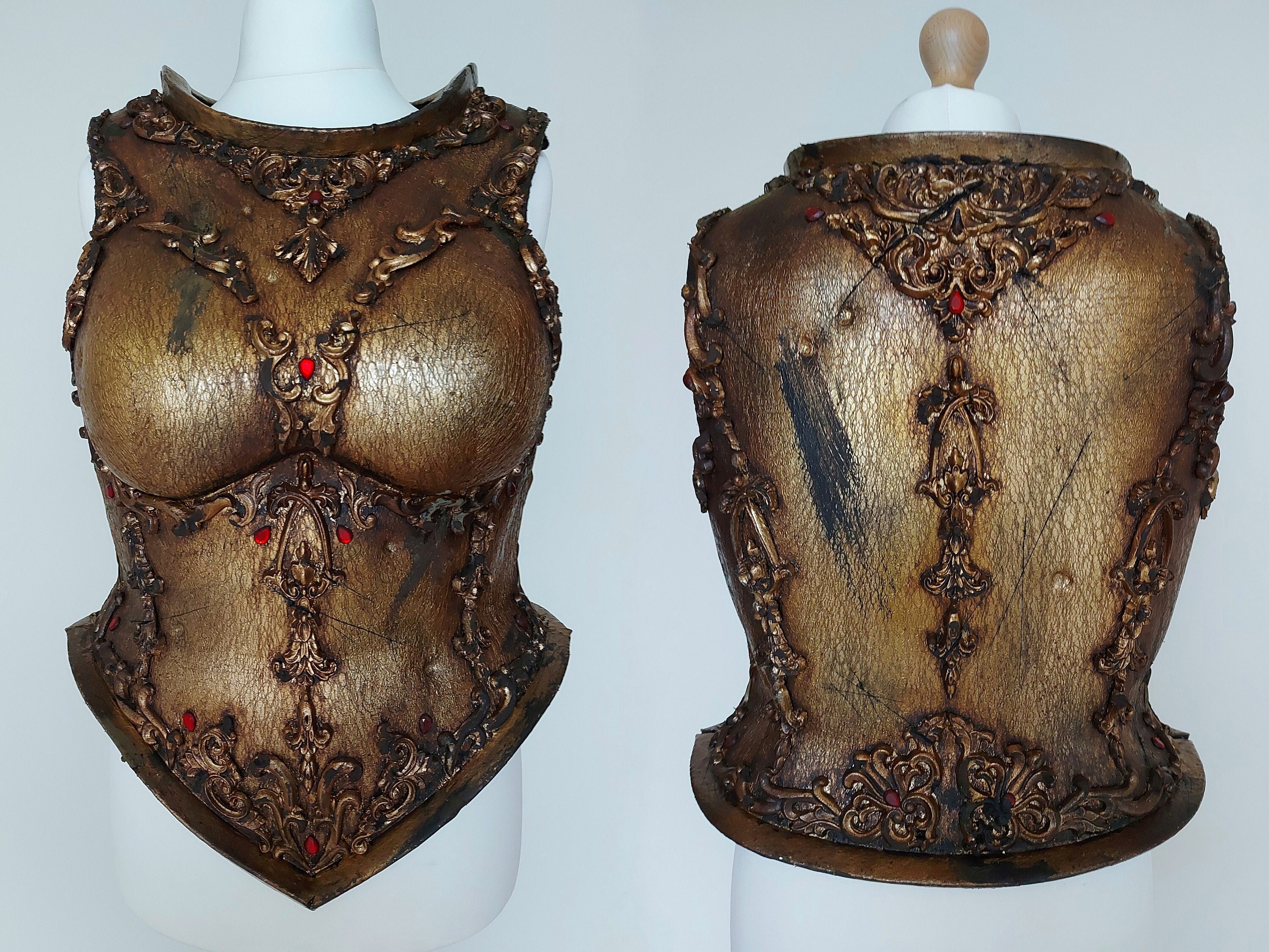Female Breastplate Etsy Denmark