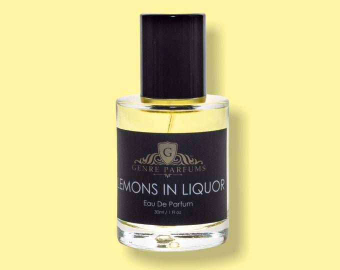Lemons in Liquor by Genre Parfums Etsy