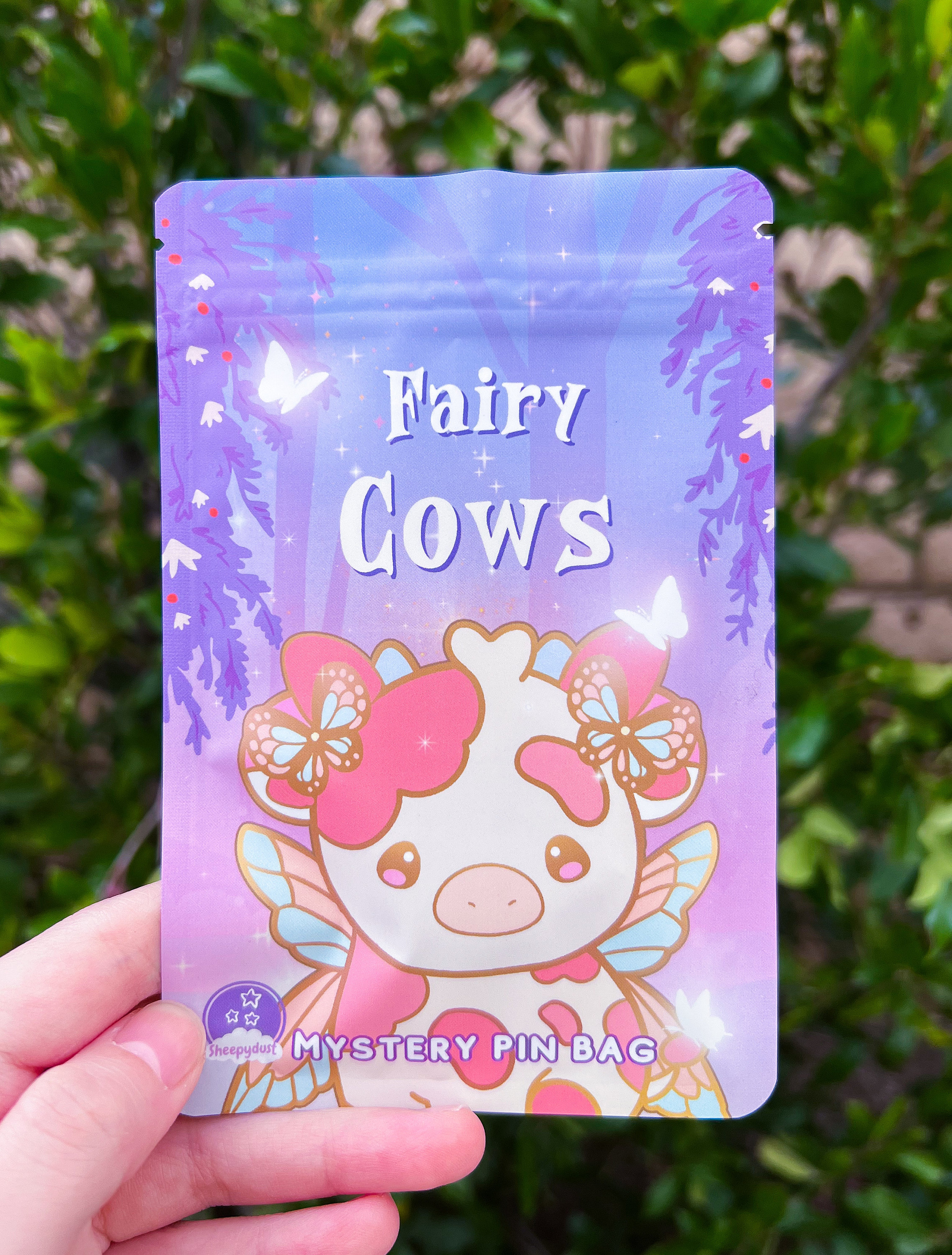Fairy Cows Pin Blind Bag, Surprise Pin Bag, Cute Cow Pins, Fantasy 