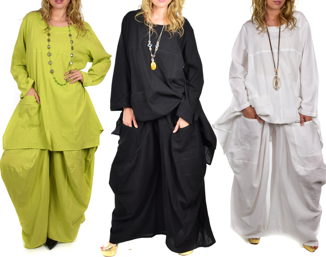 Camel Gauze Two Piece Set