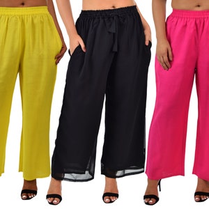 Women's Linen Cool and Comfy Pants for Warm Weather, Pants with Side Pockets, Versatile Breathable Pants for Travel, Vacation, Casual, Work