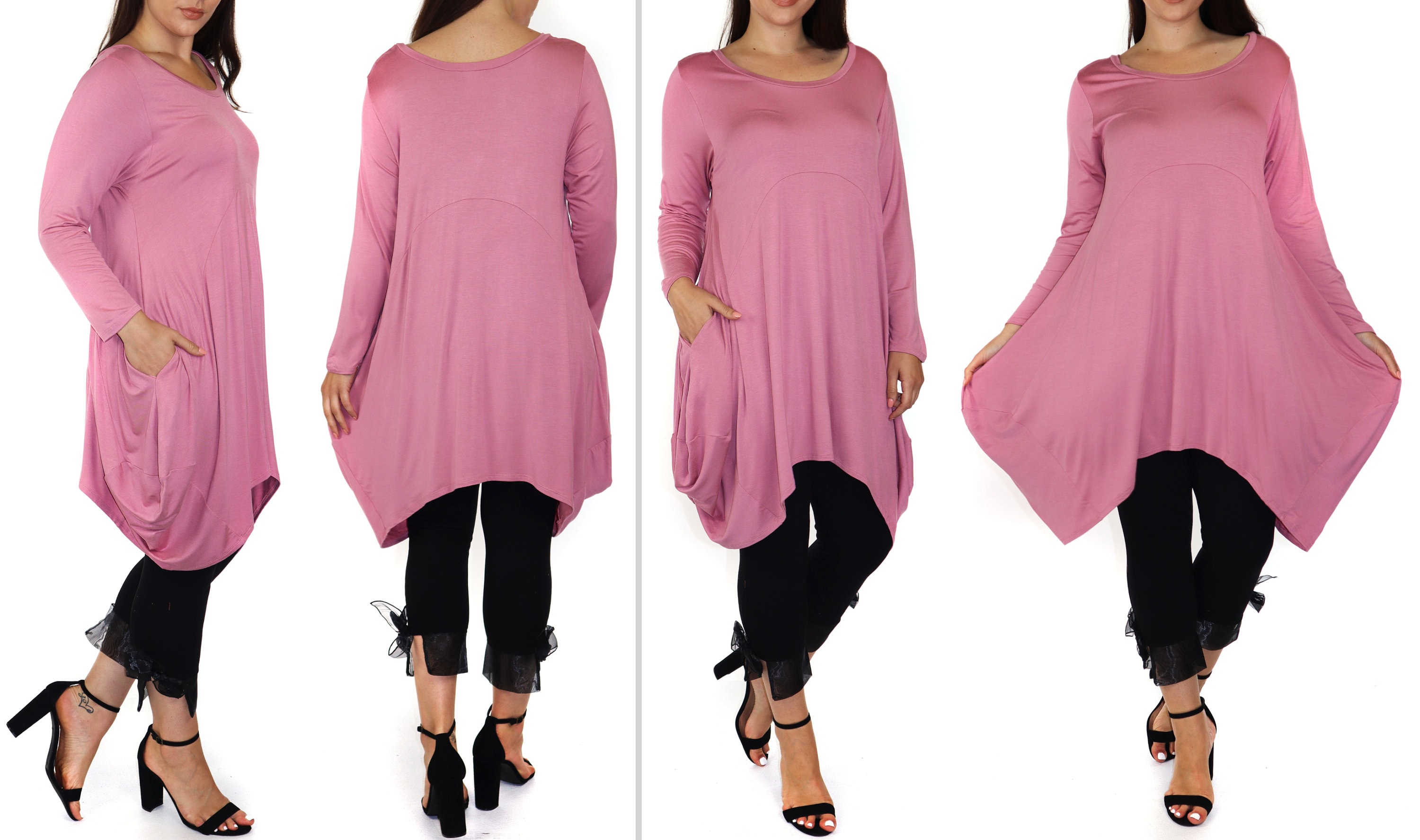 トップス PRANK PROJECT Balloon Hem Tunic PRANK PROJECT（プランクプロジェクト）の「マイクロタフタ