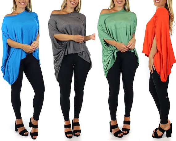 plus size open shoulder tops