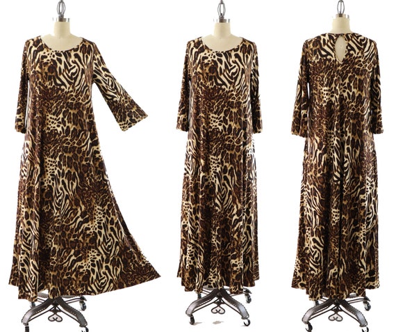 knee length dresses for ladies Women's Jersey Double V-Neck Summer Maxi Dress Made in USA  Classy Cozy  Cool | Made in USA
