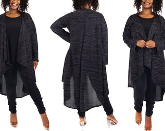 duster jacket womens plus size