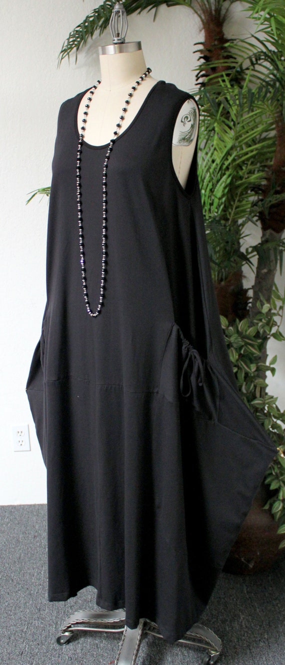 USA made comfy dress, Oversize dress, Plus size dress, Black dress, Summer Maxi dress, Front pocket dress, Quirky dress USA made comfy dress, Oversize dress, Plus size dress, Black dress, Summer Maxi dress, Front pocket dress, Quirky dress