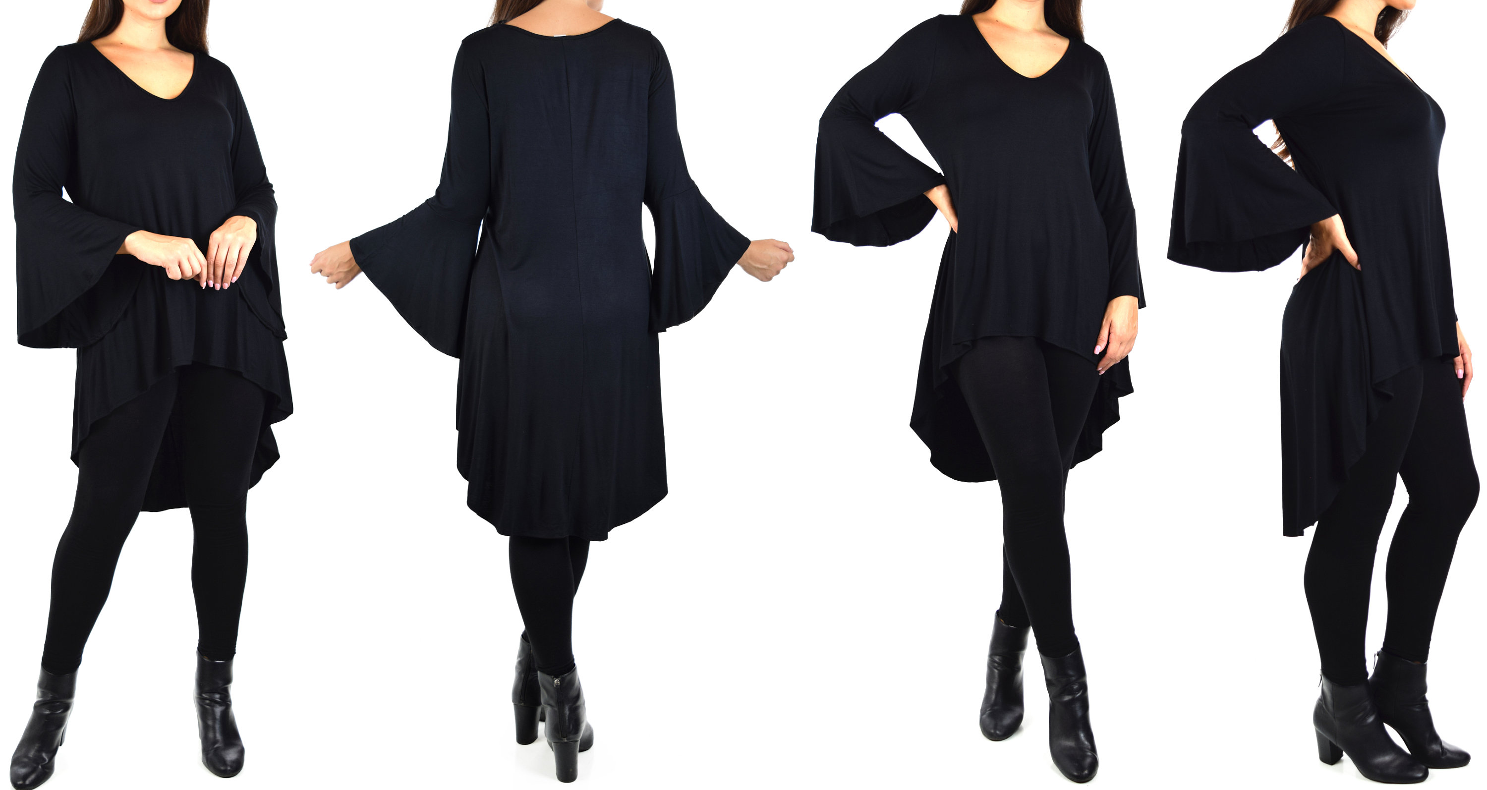 » Fat Goth Queen with a Boohoo Plus Cape Dress