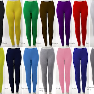 Women's Buttery Ultra Soft Premium Leggings Solid Colors combined Shipping  Discount 