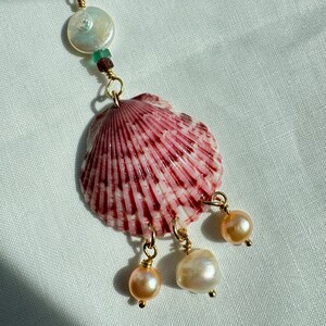 Pink Shell Necklace