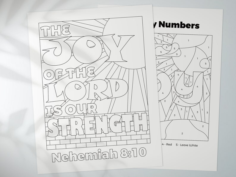 7 Bible Verses for Joy | Printable Devotional and Activity Guide ...