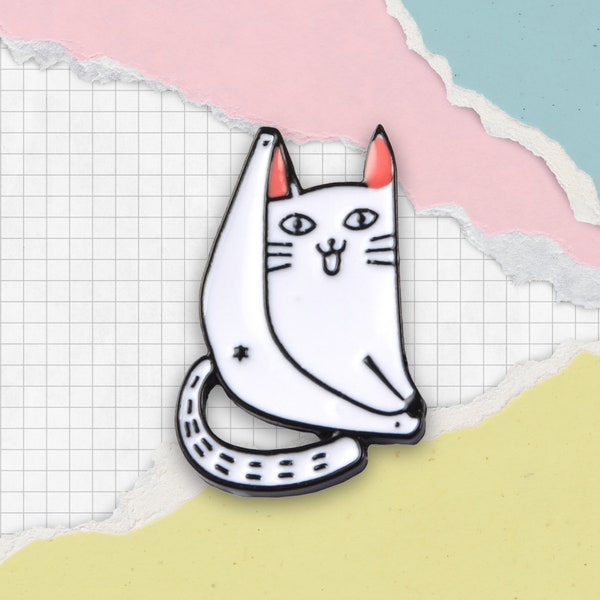 Cat Butt Pin | Cat Meme Enamel Pin | Funny Things Cat Do | Funny Cat Gifts