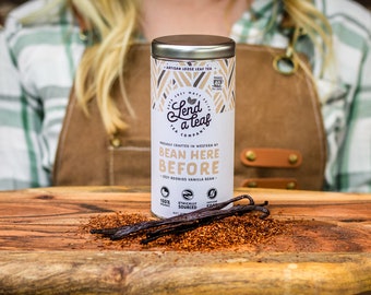 Bean Here Before - Cozy Vanilla Bean Rooibos Blend, Organic Fair Trade