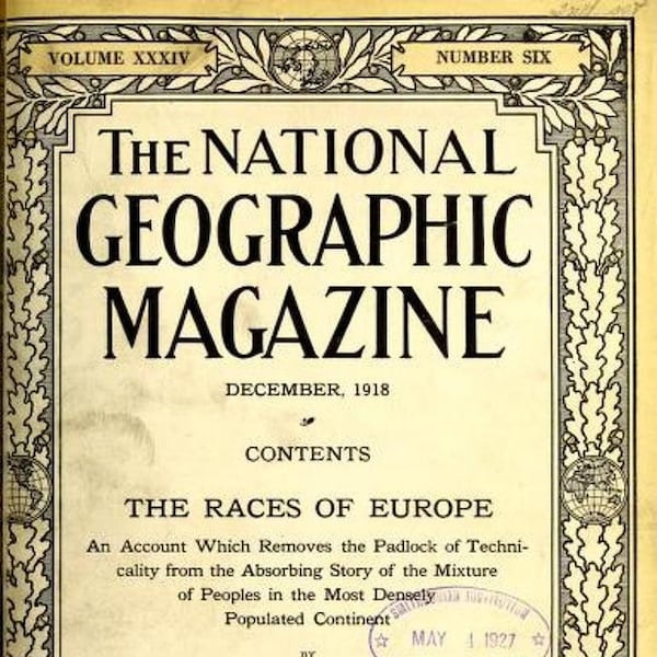 The National Geographic Magazine (1888 - 1922) - HUGE pdf Collection - World Culture Art History Photography Nature Geography Science Travel