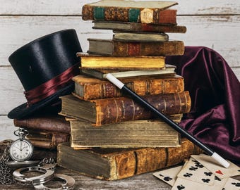 247 Rare Old Books on Magic Tricks Conjuring And Illusions | Learn Magic Sleight of Hand Card & Coin Tricks Collection | Size 3.6 GB