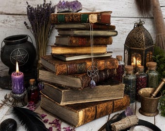 256 Rare Old Books on Witchcraft And Wicca Spells Rituals Altar Magic Occult Potions Grimoires Coven Collection | Size 3.6 GB