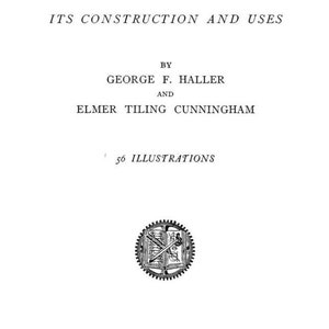 May include: A black and white title page for the book The Tesla High Frequency Coil: Its Construction and Uses by George F. Haller and Elmer Tiling Cunningham, published in 1910 by D. Van Nostrand Company in New York, featuring 56 illustrations.