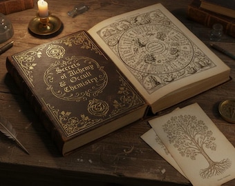 615 Rare Old Books on Secrets of Alchemy & Occult Chemistry Collection | Size 19.6 GB