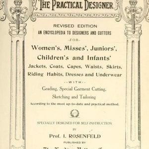 193 Rare Old Dressmaking Books PDF Download Vintage Sewing Patterns Women's Dress Tailoring Designs Learn How to Make Dresses image 10