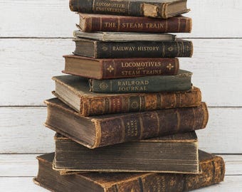 433 Rare Old Books on Locomotives & Steam Trains | History Railways Railroad Train Engine Railway Engineering Collection | Size 11.3 GB