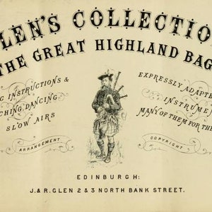96 Rare Old Books on Scottish Bagpipes And Folk Songs Scotland Highlands History Ceilidh Ballads Sheet Collection | Size 1.6 GB image 5