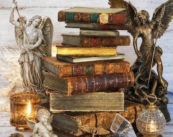 78 Rare Old Books on Angels And Spiritual Beings Archangels Seraphim Cherubim Nephilim Bible Demonology Collection | Size 1.1 GB