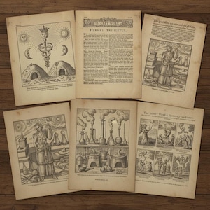 570 zeldzame occulte boeken | Collectie De geheimen van alchemie en occulte chemie | Directe pdf-download | Occultisme: hekserijfilosofie afbeelding 8
