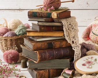 101 Rare Old Books on Knitting And Sewing Vintage Patterns Needlework Crochet Lace Embroidery Quilting Collection | Size 1.3 GB