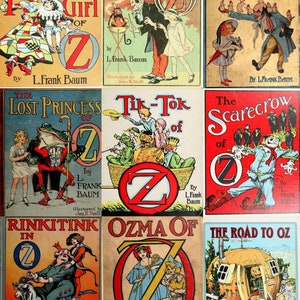 The Wizard of Oz - Rare Book Collection - PDF Download - Illustrated Children's Books Early Fantasy Tales Frank L. Baum + MP3 Audio Books