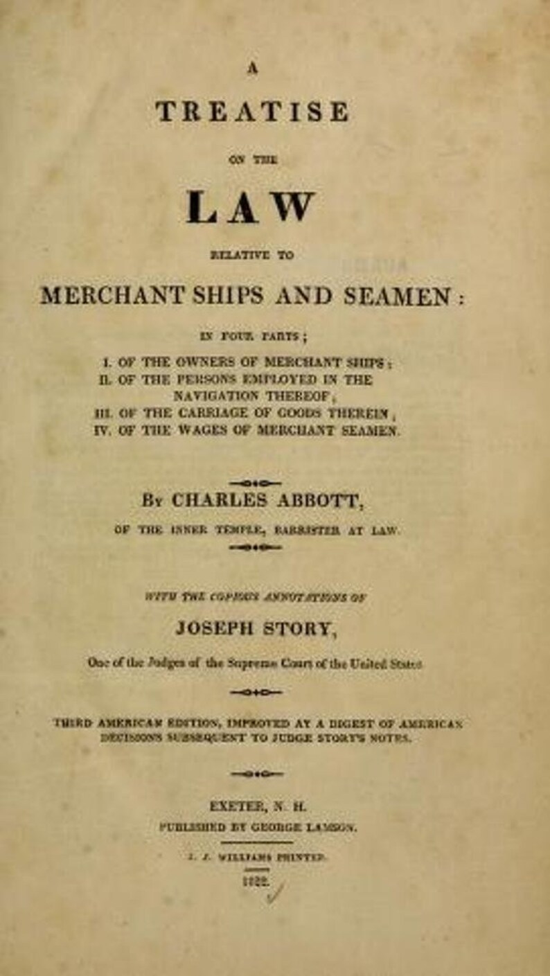 131 Rare Antique Admiralty & Maritime Law Books PDF Instant Etsy