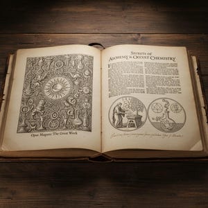 570 zeldzame occulte boeken | Collectie De geheimen van alchemie en occulte chemie | Directe pdf-download | Occultisme: hekserijfilosofie afbeelding 7