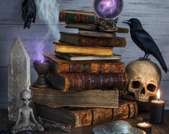 100 Rare Old Books on Paranormal And Occult Ghosts Witchcraft UFOs Aliens Spirits Vampires Hauntings Collection | Size 1.0 GB
