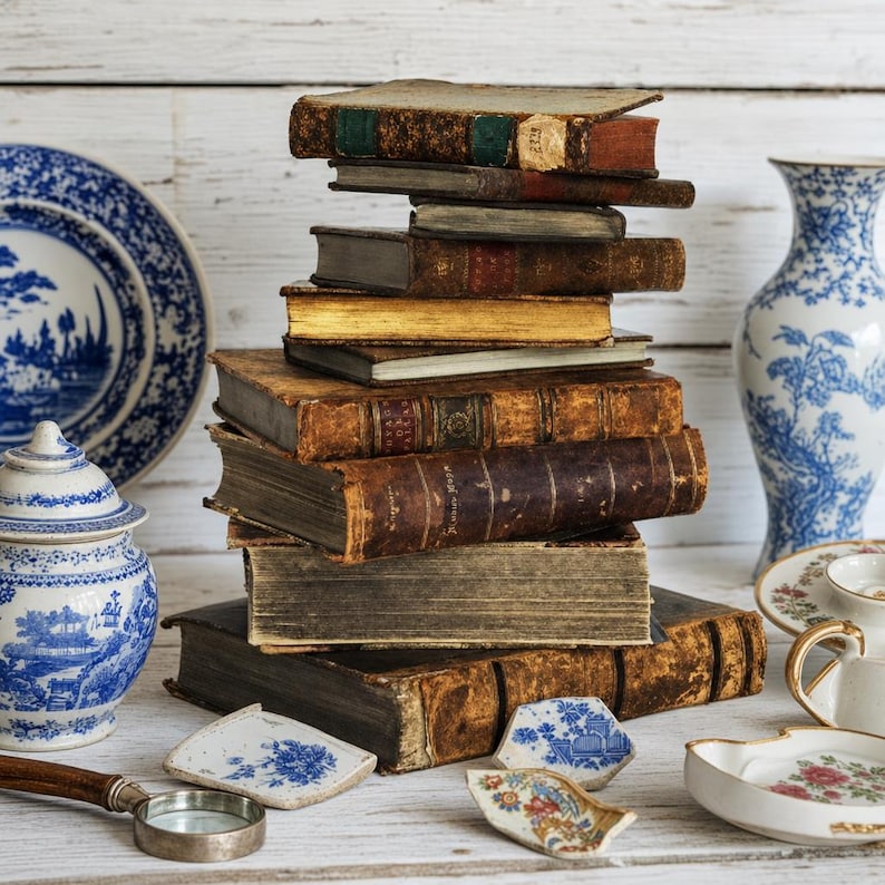 187 Rare Old Books on Antique Pottery Porcelain And China Marks Makers Symbols Potteries English Ceramics Collection | Size 3.5 GB 画像 1