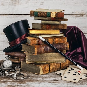 247 Rare Old Books on Magic Tricks Conjuring And Illusions | Learn Magic Sleight of Hand Card & Coin Tricks Collection | Size 3.6 GB