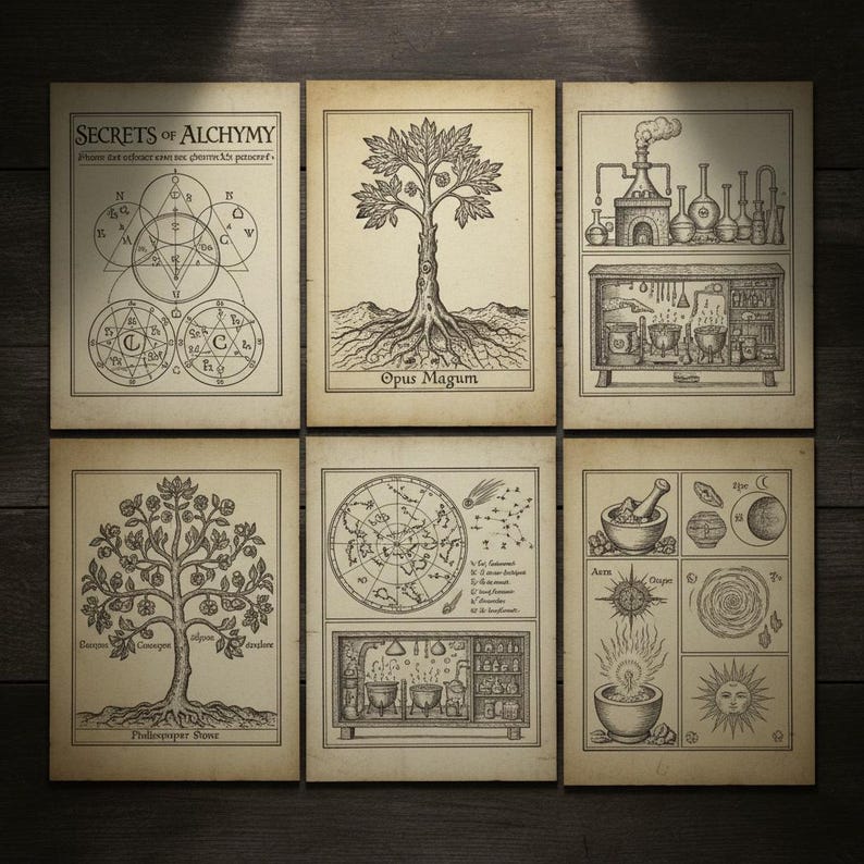 570 zeldzame occulte boeken | Collectie De geheimen van alchemie en occulte chemie | Directe pdf-download | Occultisme: hekserijfilosofie afbeelding 16