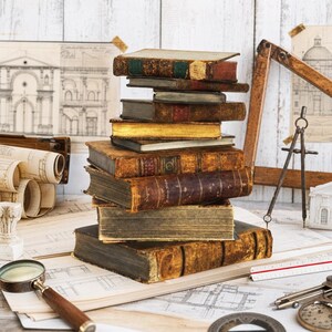 141 Rare Old Books on Architectural Drawing And Design Drafting Blueprints Plans Elevations Sections Collection | Size 3.1 GB