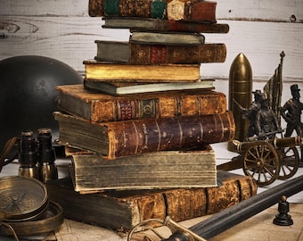 105 Rare Old Books on Military Science & The Art Of War Battles Strategy Tactics Logistics Infantry Cavalry Collection | Size 2.2 GB