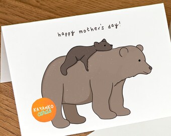 Mama Bear Happy Mother's Day Card