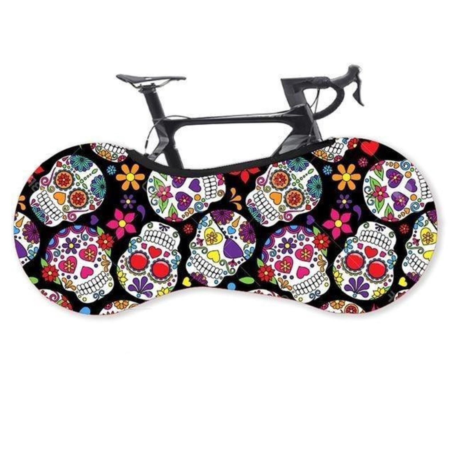 Sugar Skull Bike Cover Etsy