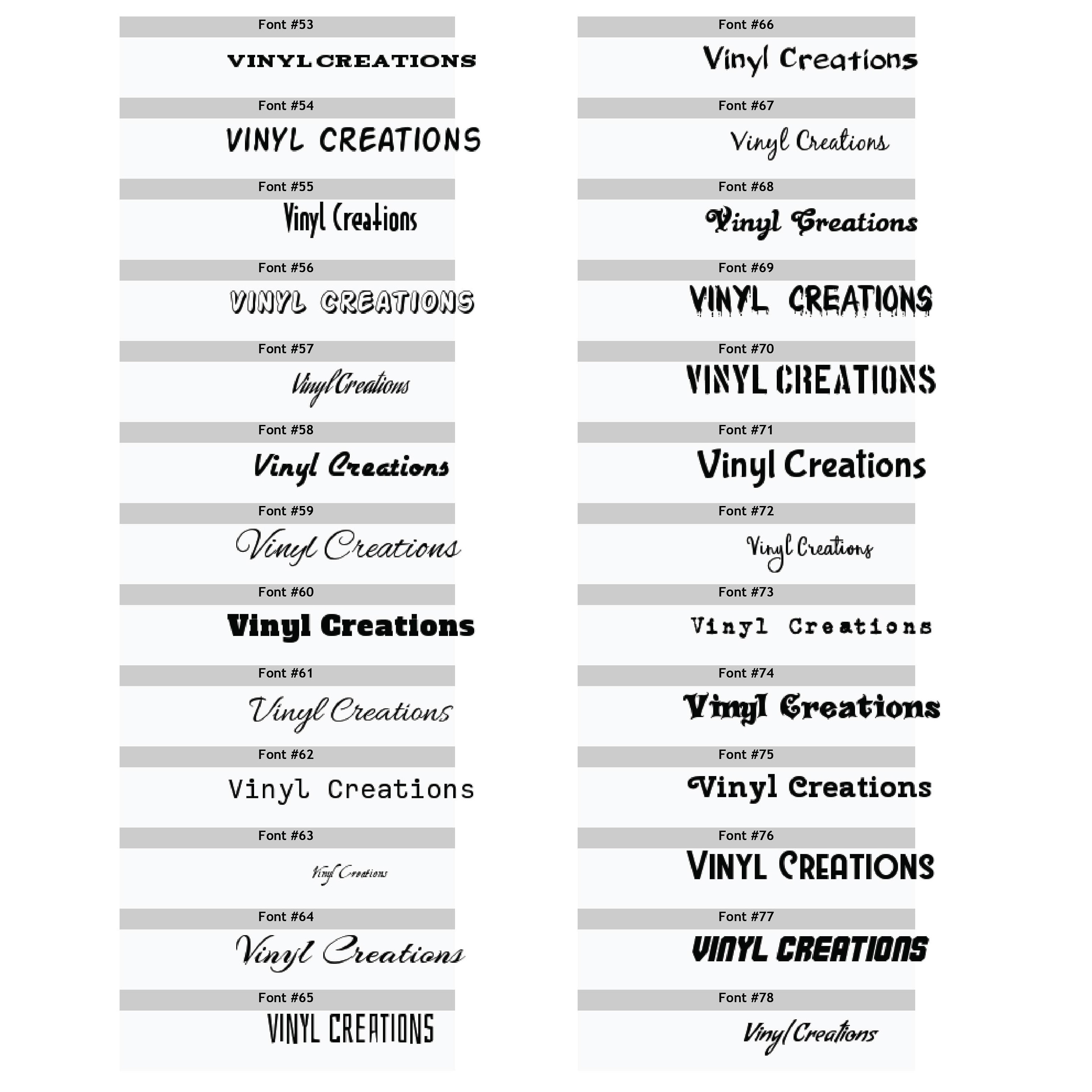 Custom Vinyl Text Decal Phrase/lettering for Window Car Truck Van ...