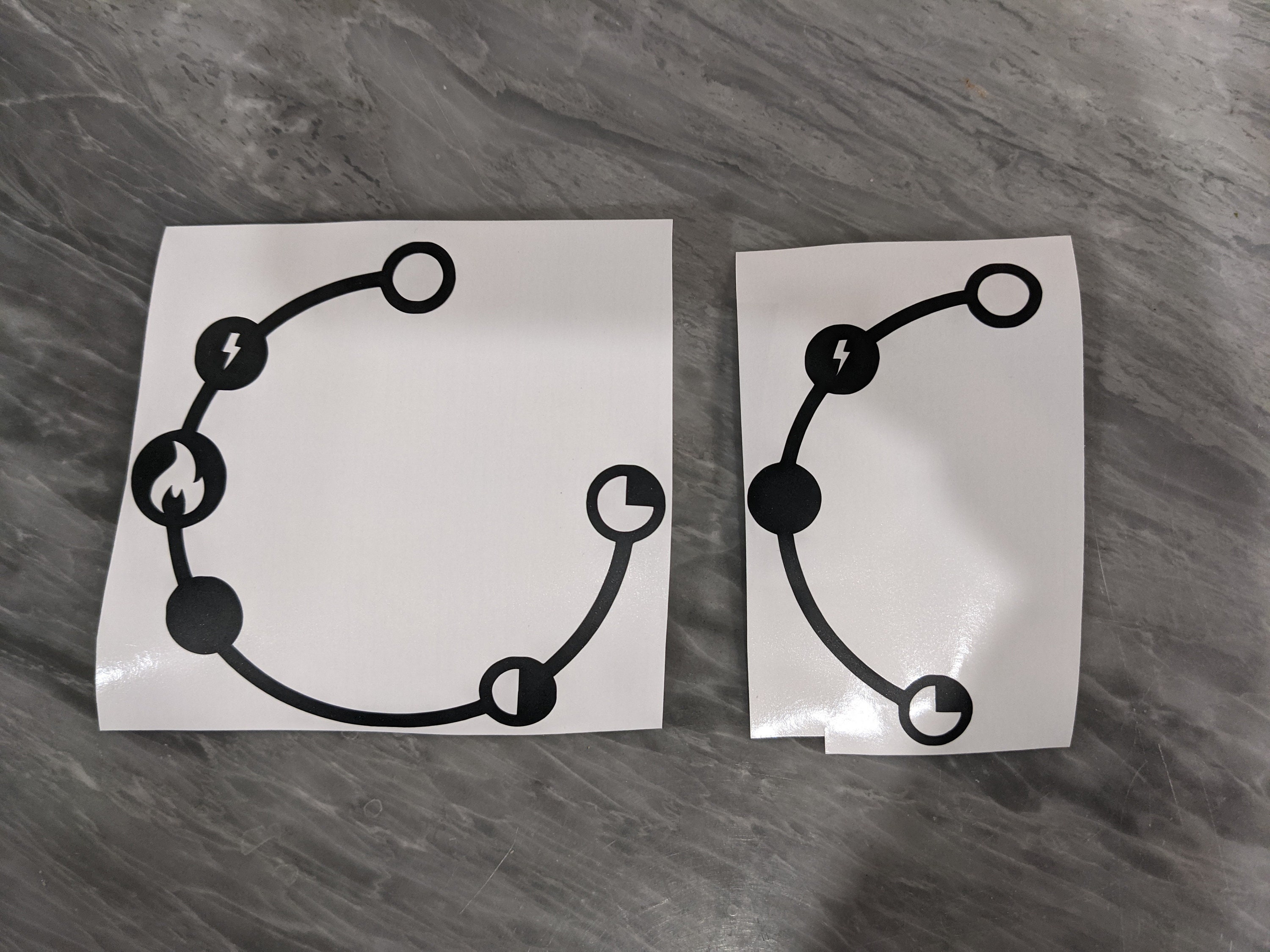 Replacement Burner/temperature Decal for er LX Series Etsy