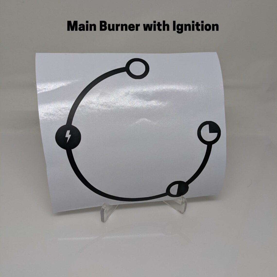 Replacement Burner/Temperature Decal for Weber Genesis and Etsy