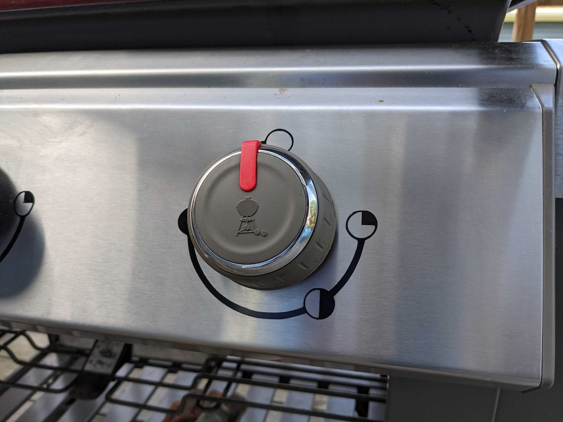 Replacement Burner/Temperature Decal for er Genesis and Etsy