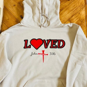 Felpa con cappuccio cristiana, Felpa con cappuccio preppy, Felpa con cappuccio estetica, Felpa con cappuccio accogliente, versetto biblico su felpa con cappuccio, Felpa con cappuccio alla moda, Felpa con cappuccio Gesù