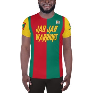 Grenada Flag Men&#39;s Athletic T-shirt | Soca Mode