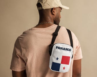 Panama Flag Utility Crossbody Bag
