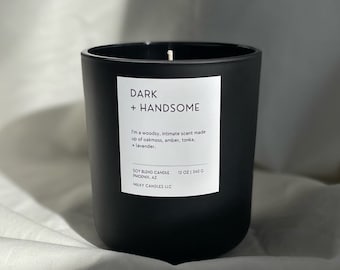 Dark + Handsome | Black Owned Soy Candles